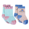 Chaussettes de bébé en coton personnalisées antidérapantes pour tout-petits